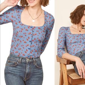 BNWOT Reformation Jorja Top